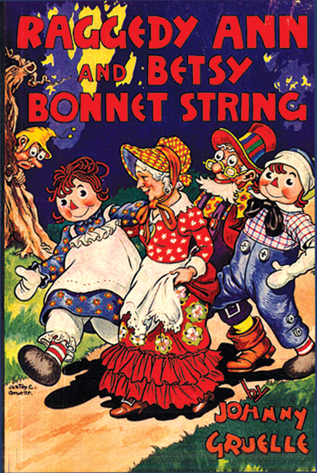 Raggedy Ann & Betsy Bonnet String