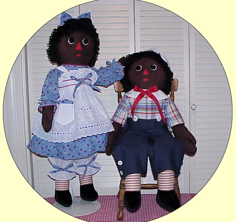 Choose YOUR Ethnic Raggedy Ann & Andy