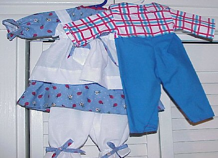 Available Outfit #352b Raggedy Andy Outfit