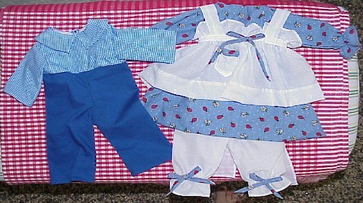 Available Outfit #352c Raggedy Andy Outfit