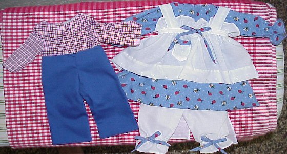Available Outfit #352f Raggedy Andy Outfit